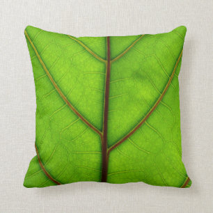 Green Leaf Pillow