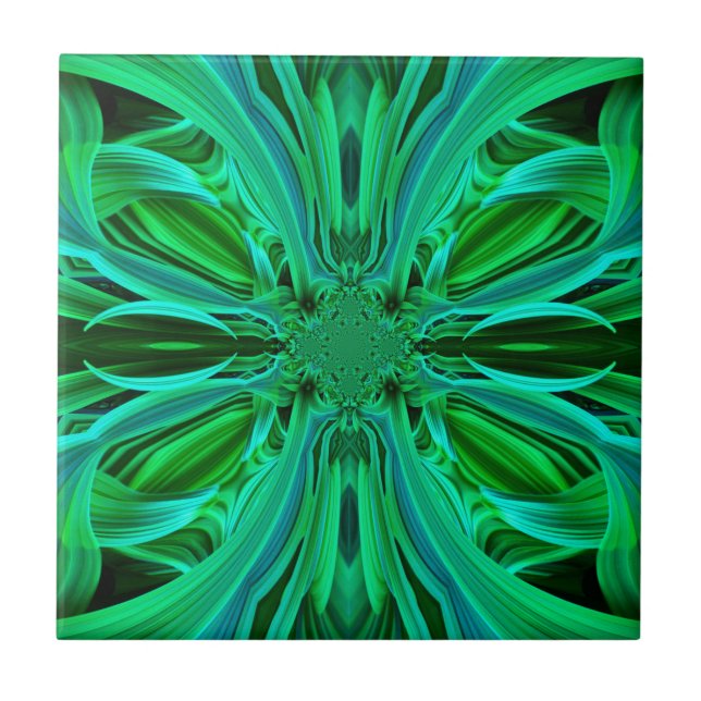 Green Leaf Tile (Front)