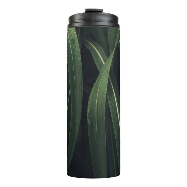 GREEN-LEAFED PLANT THERMAL TUMBLER (Front)