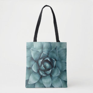 Green leafed plant tote bag