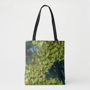 Green leafed plants tote bag