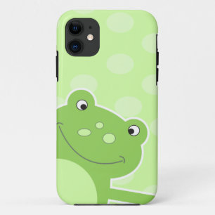 Green Leap Frog iPhone 5 Coque