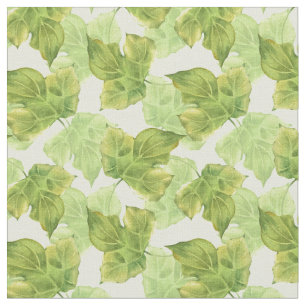 Green leaves 2 fabric