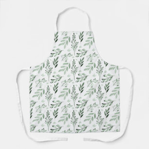 Green leaves  apron