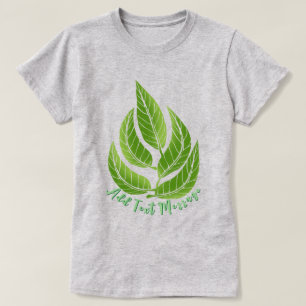 Green Leaves Leaf T-Shirt