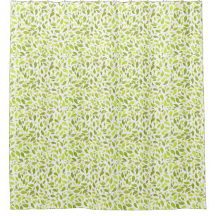 Green Leaves Nature Print, Plant Leaf Pattern