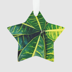 Green leaves ornament