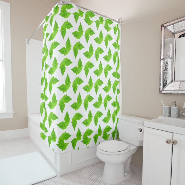 Green leaves pattern (In Situ)