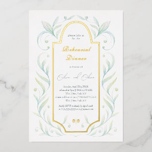 Green Leaves Rehearsal Dinner