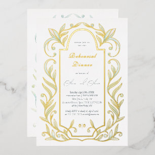 Green Leaves Rehearsal Dinner