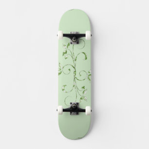 Green Leaves Skateboard
