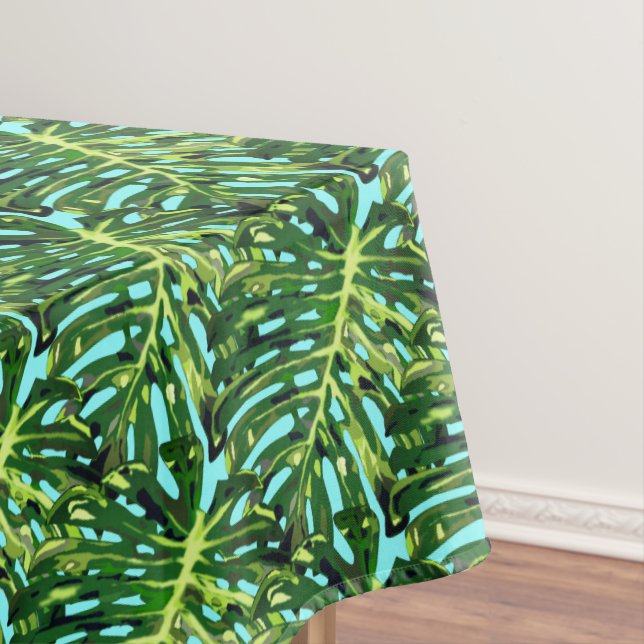 Green Leaves Tablecloth (In Situ)