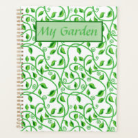 Green leaves tendrils and vines garden