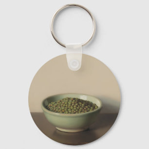 Green Lentils Still Life Keychain