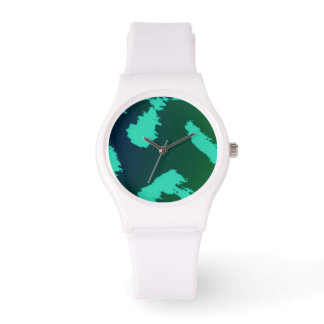 Green Leopard Pattern Watch