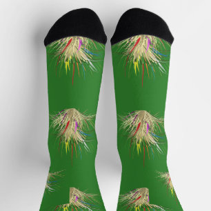 Green lets you be seen as natural socks
