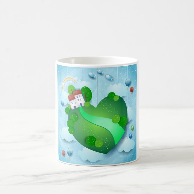 Green Life Coffee Mug (Center)