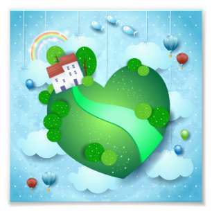 Green Life  Photo Print