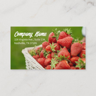 Green Lifestyle Healthy Life Business Card