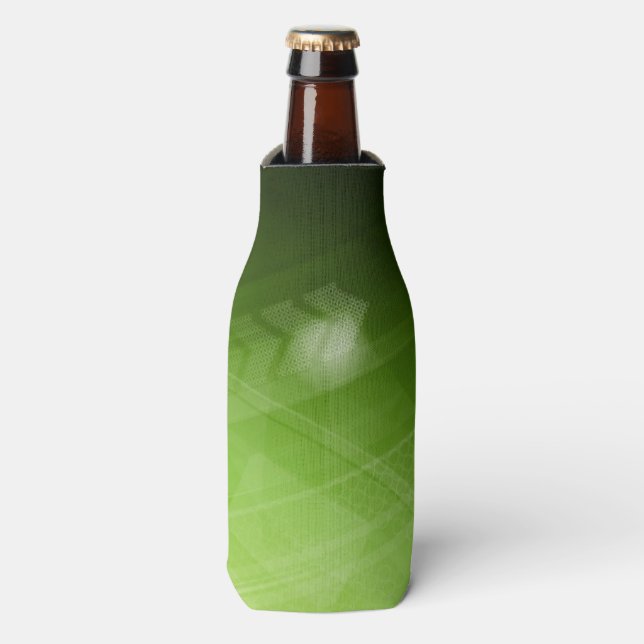 Green light design in hi-tech style bottle cooler (Bottle Front)