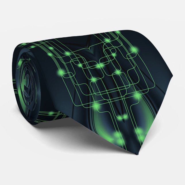 Green Light Technology Tie (Rolled)
