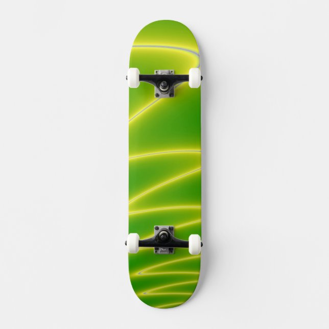 Green Lightning Skateboard (Front)