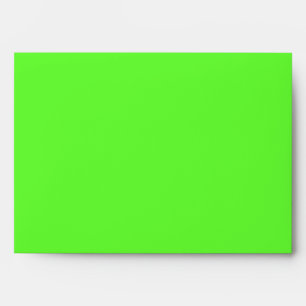 Green Lined with Black and White Stripes Envelopes