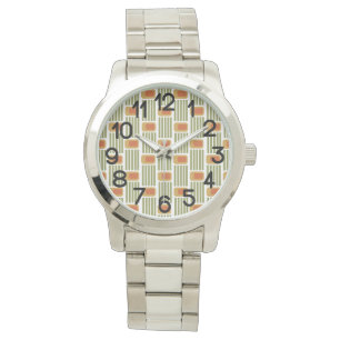 Green Lines and Boxes Watch