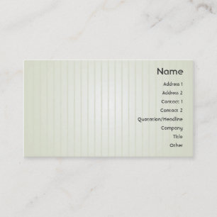 Green Lines - Business Card