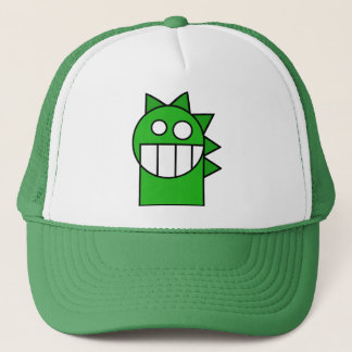 Green little dragon hat