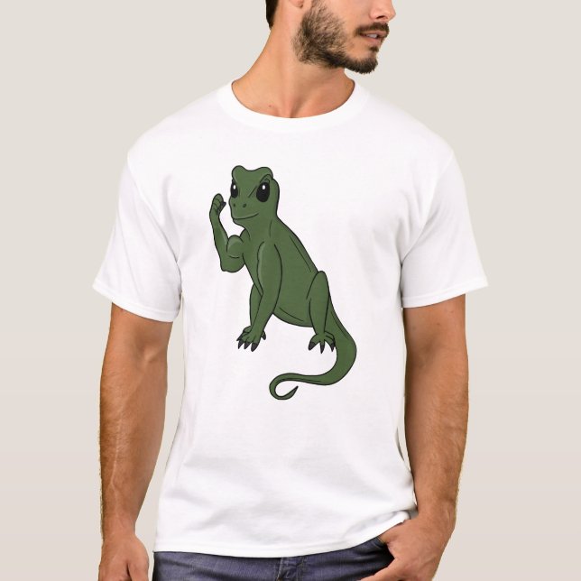 Green Lizard Flex T-Shirt (Front)