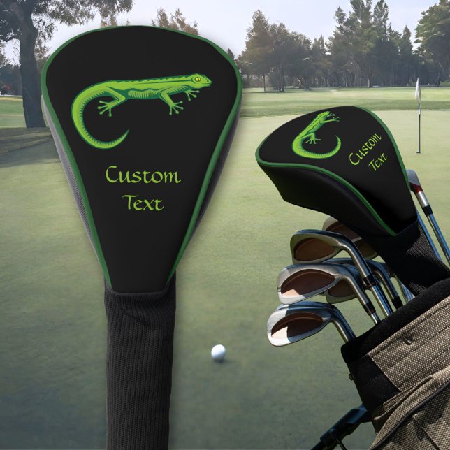 Green Lizard Golf Head Cover (Creator Uploaded)