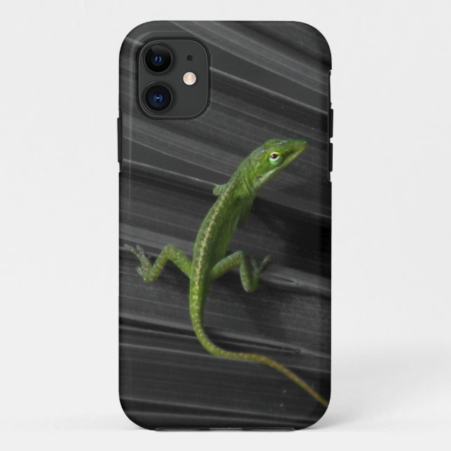 Green Lizard iPhone 5 Barely There Case (Back)