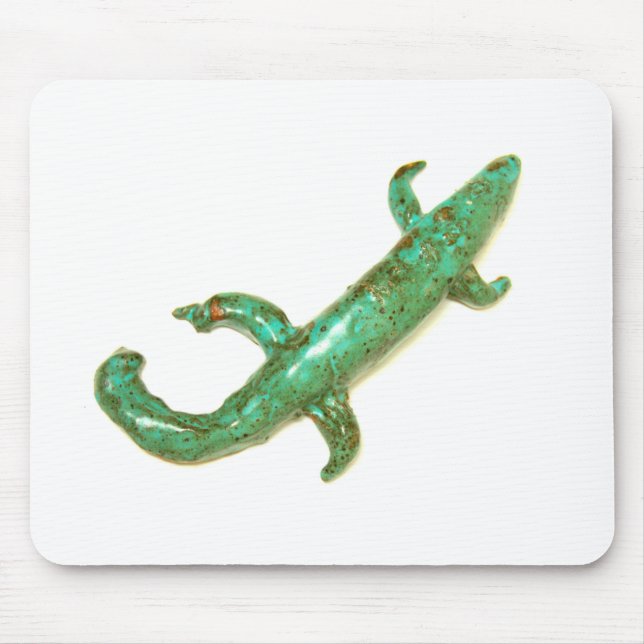 green lizard mousepad (Front)