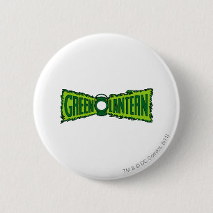 Green Logo Flames 2 Inch Round Button