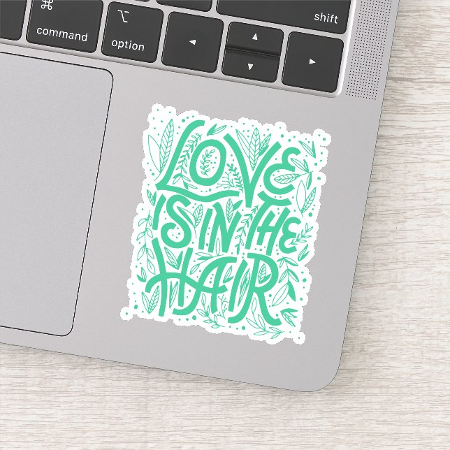 Green Love Is In The Hair (Detail)