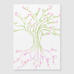 Green Love Tree of Life Light Elegant Modern Cute