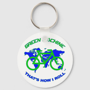 Green Machine Keychain