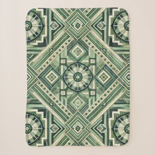 Green Machine Sherpa Blanket