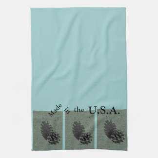Green & Made in the USA Kitchen Towel