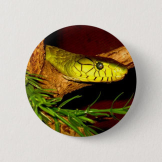Green Mamba 2 Inch Round Button