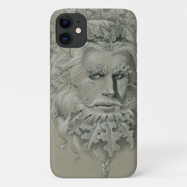 Green Man Case-Mate iPhone Case (Back)