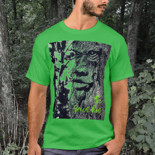 Green Man Forest Spirit Photography T-Shirt
