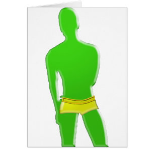 Green Man in Yellow Underwear