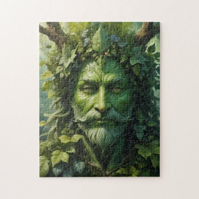 Green Man  Jigsaw Puzzle (Vertical)
