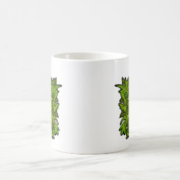 Green Man Mug