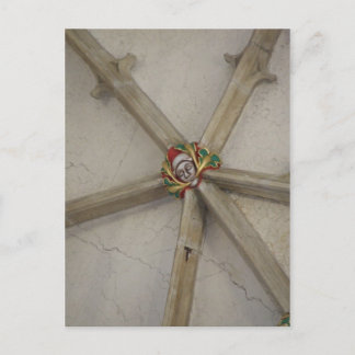 Green Man Postcard - Salisbury Cathedral