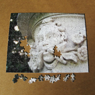 Green Man Sculpture Jigsaw Puzzle