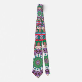 Green Mandala  Neck Tie