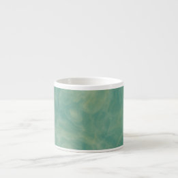 green marble abstract espresso cup